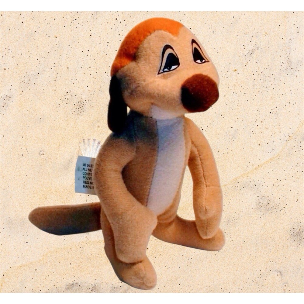 TIMON Disney Lion King II Simbas Pride Movie Collectible Plush Toy #3 NEW 1998